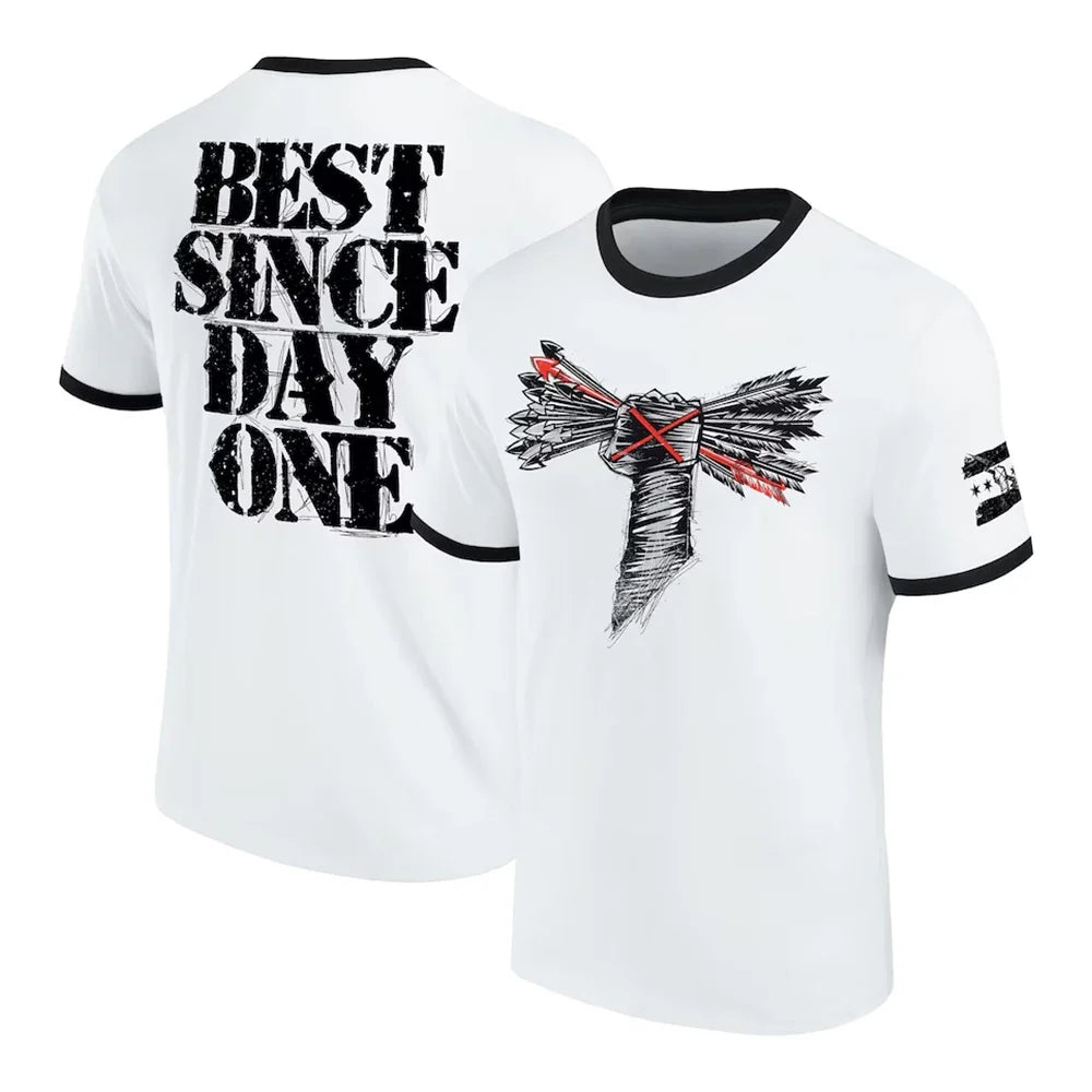 Men Graphic T Shirt Wrestling Style Short Sleeve Streetwear Casual Gym Fitness Tee Printed Summer Sports Top