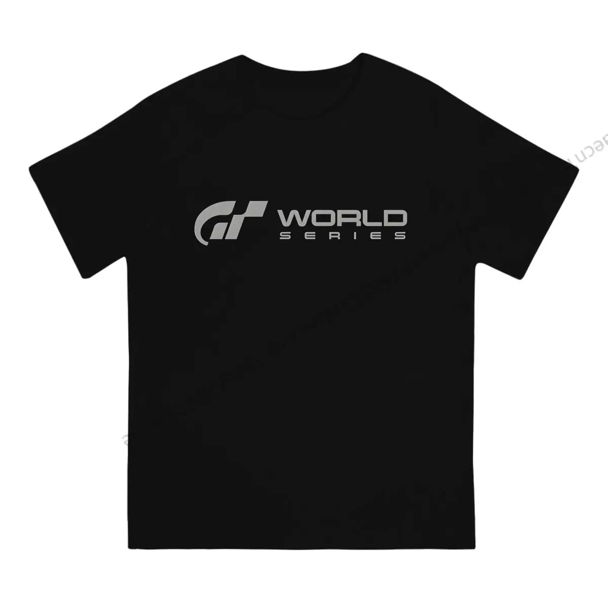 Gran Turismo World Series  Grey Tshirt Graphic Men Tops Vintage Summer Cotton Streetwear T Shirt