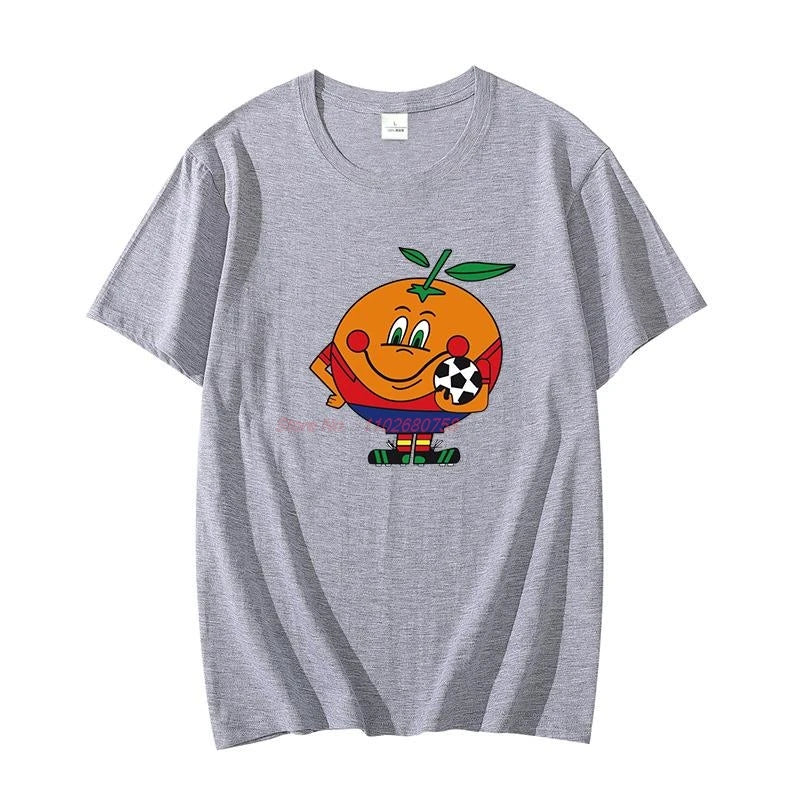 Classic graphic t shirts Spain 82 Cotton Oversized t-shirt short sleeve t-shirts Summer Harajuku O-neck T-shirt Men's clothing