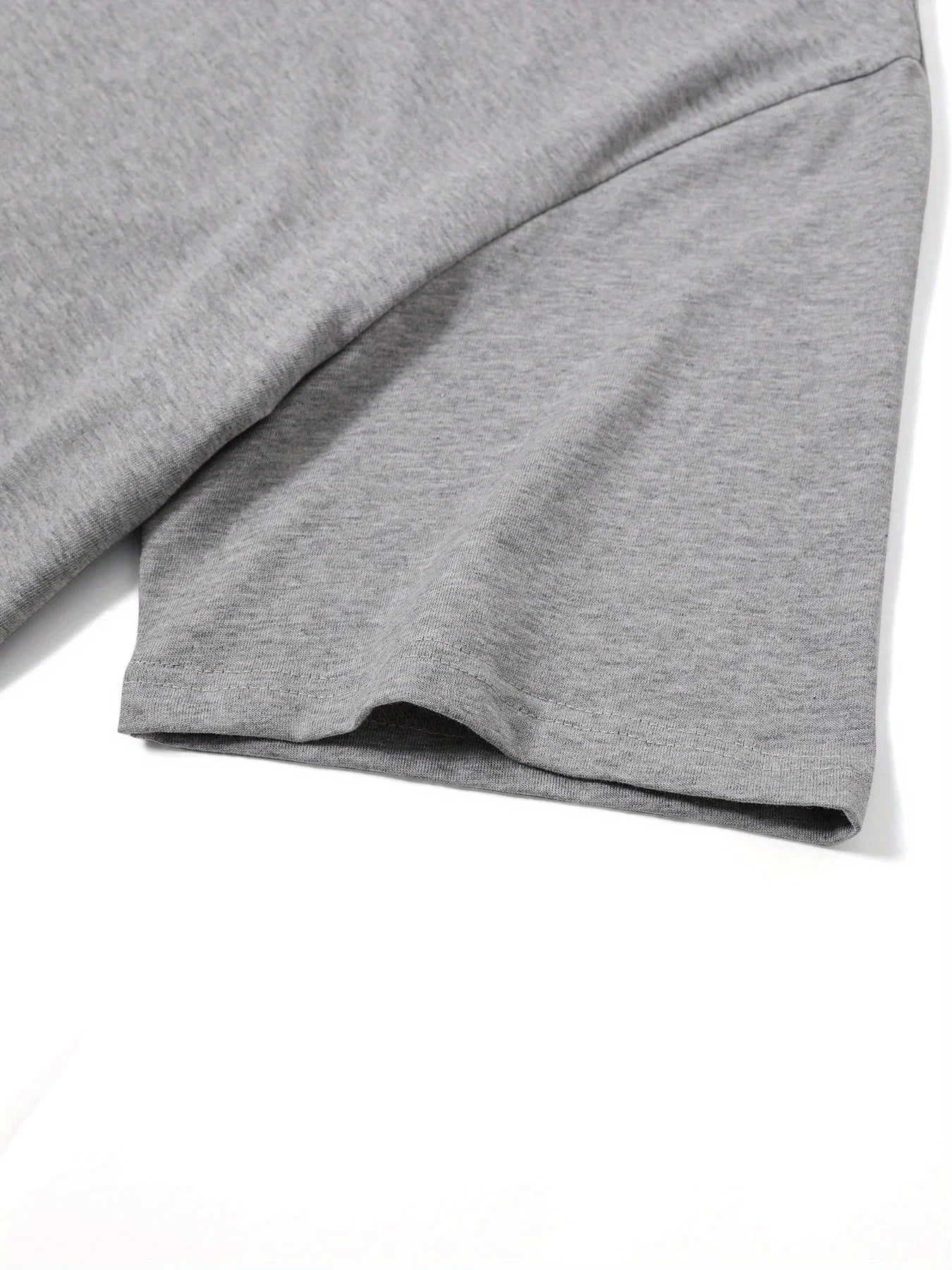 Men's Graphic T-shirts Simple Print Daily Sportswear Casual T-shirts Men's European and American Style