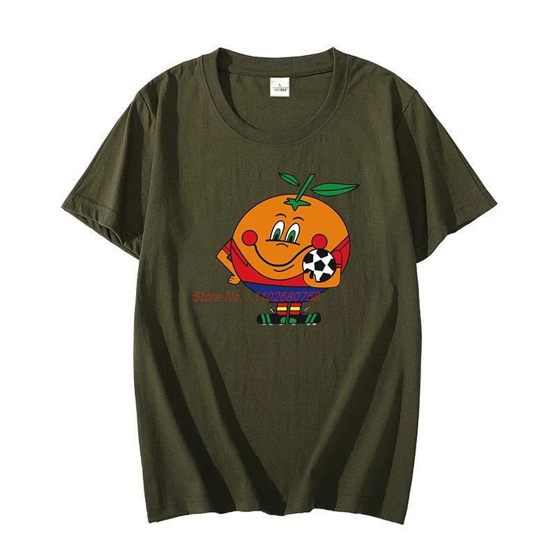 Classic graphic t shirts Spain 82 Cotton Oversized t-shirt short sleeve t-shirts Summer Harajuku O-neck T-shirt Men's clothing