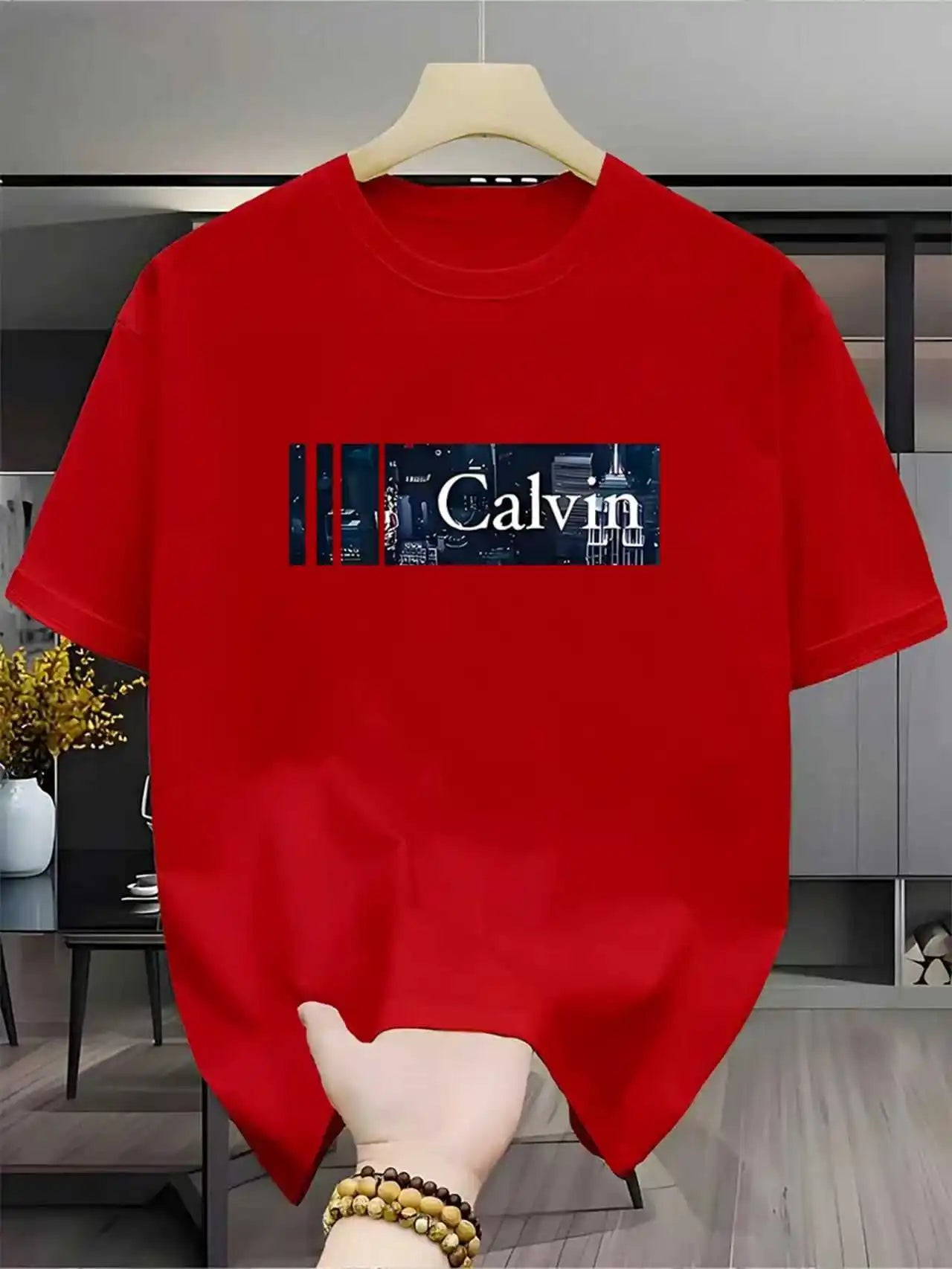 Men's Graphic T-Shirts - Casual crew neck, short sleeves, summer essentials, fashionable prints, comfortable clothing | Modern