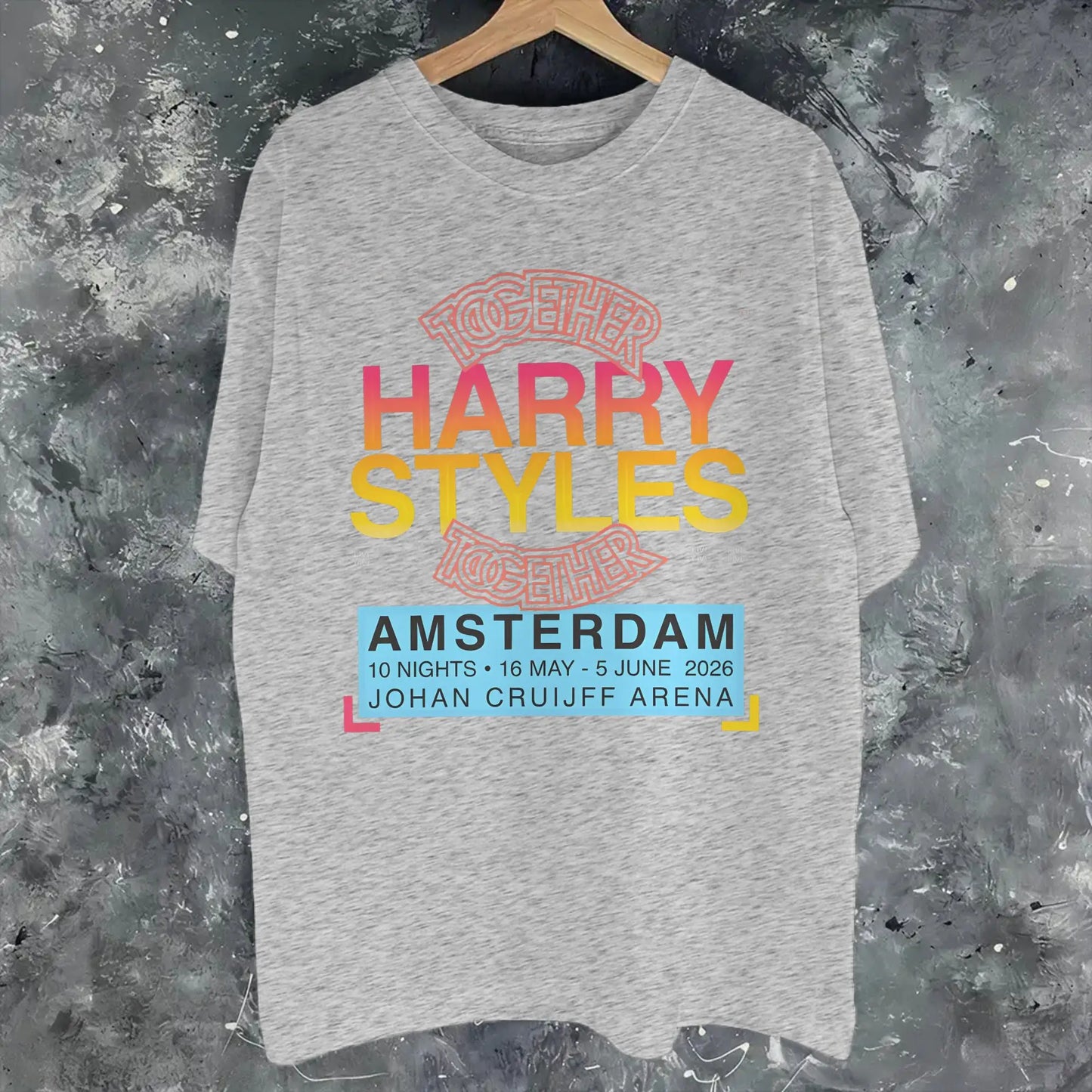 Graphic Printing Harrys Styles we belong Together 2026 T Shirt For Unisex  Cotton Tee Shirt Short Sleeve Clothing
