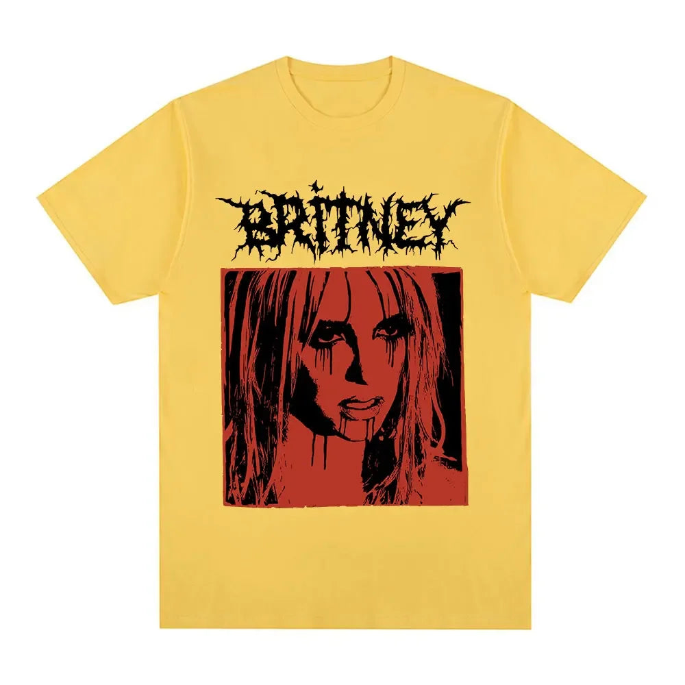 Graphic T-shirt  Women Fashion Hip Hop T Shirts Harajuku Vintage  Sleeve Tee Shirt women clothes goth y2k tops