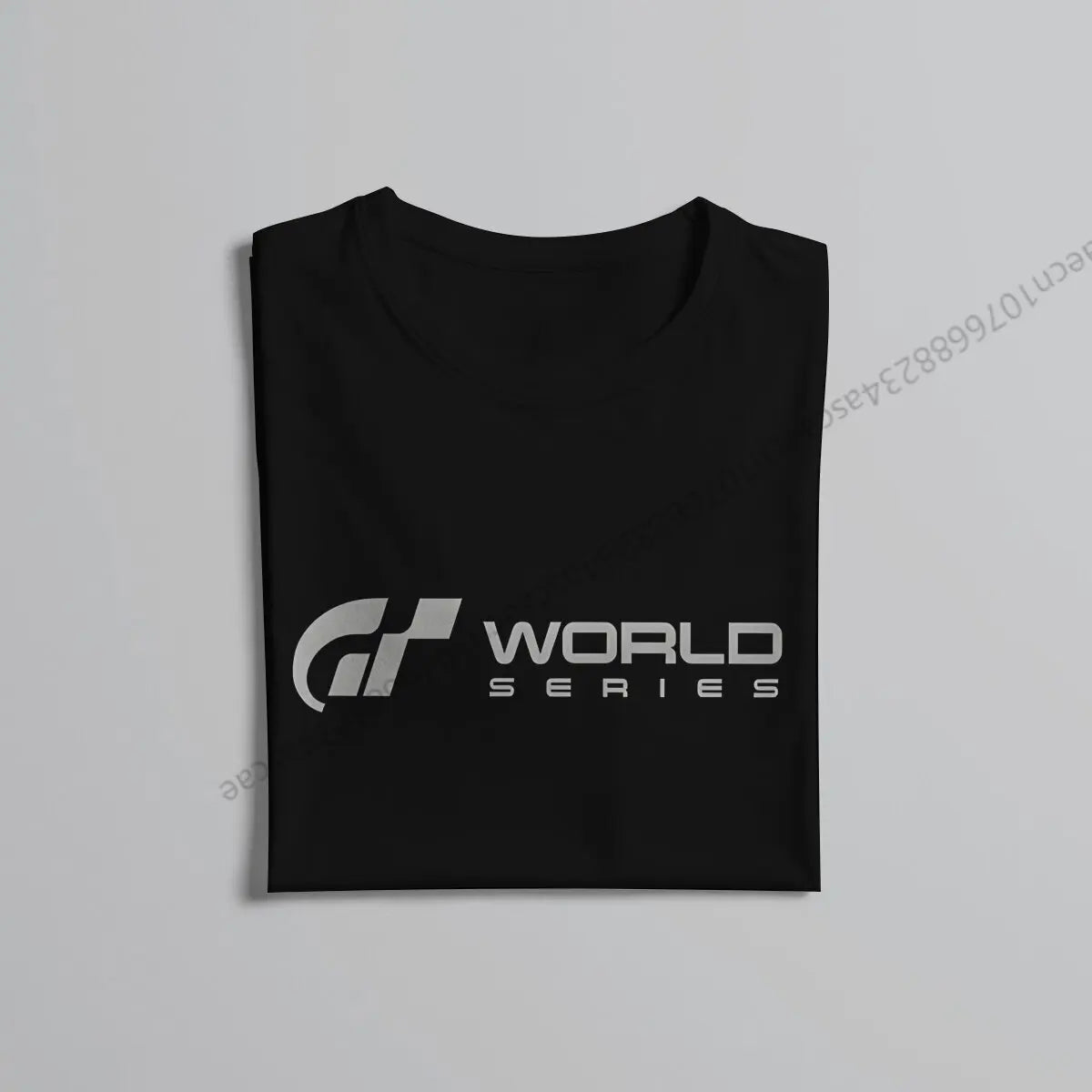 Gran Turismo World Series  Grey Tshirt Graphic Men Tops Vintage Summer Cotton Streetwear T Shirt