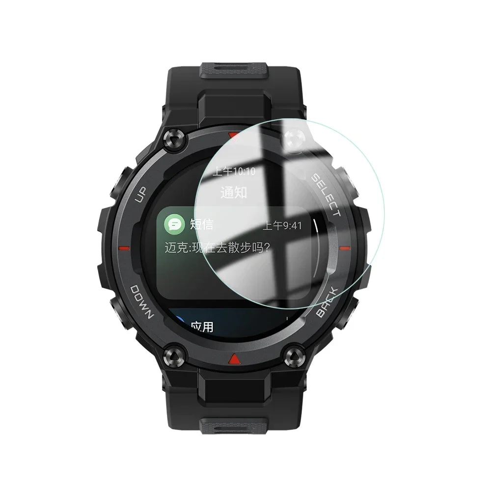 1-5Pcs Tempered Glass For Amazfit T Rex Pro T-Rex 2 3 Screen Protector Protective Film For Huami Amazfit T-Rex3 T-RexPro T-Rex2