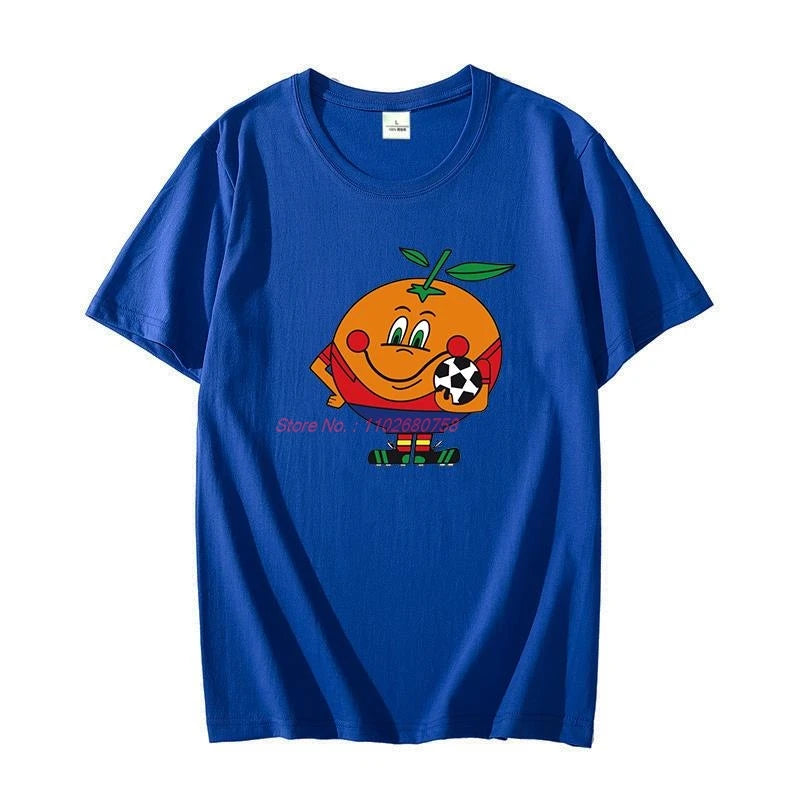 Classic graphic t shirts Spain 82 Cotton Oversized t-shirt short sleeve t-shirts Summer Harajuku O-neck T-shirt Men's clothing