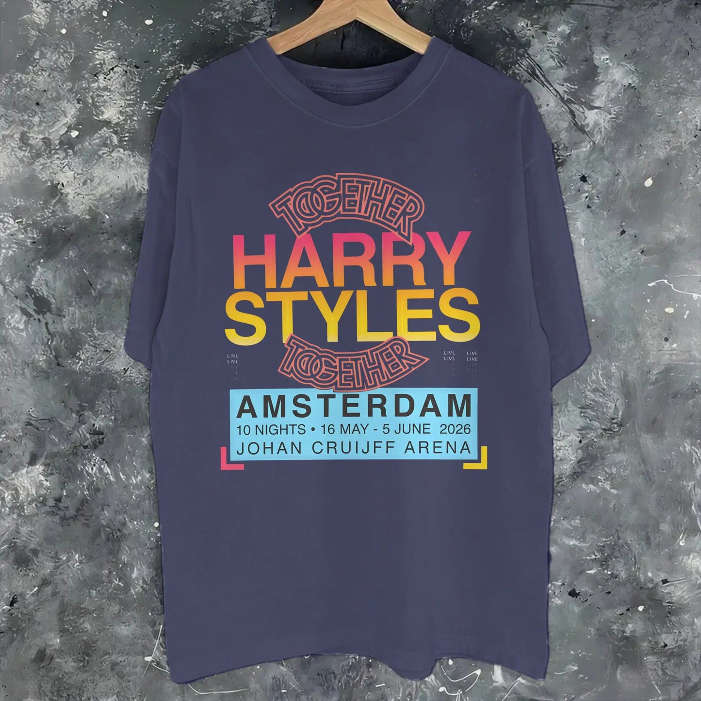 Graphic Printing Harrys Styles we belong Together 2026 T Shirt For Unisex  Cotton Tee Shirt Short Sleeve Clothing