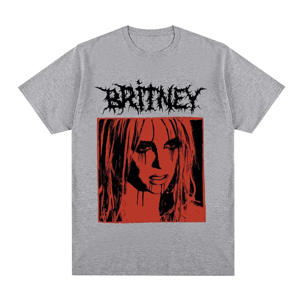 Graphic T-shirt  Women Fashion Hip Hop T Shirts Harajuku Vintage  Sleeve Tee Shirt women clothes goth y2k tops
