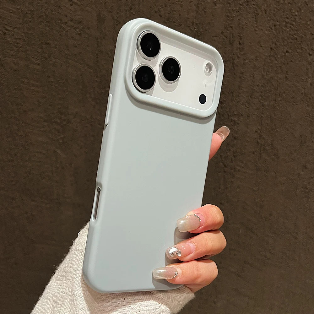 Candy Color Silicone Protective Phone Case For iPhone 17 Pro Max 17 Air 17 Pro Shockproof Matte Soft TPU Bumper Back Cases Cover