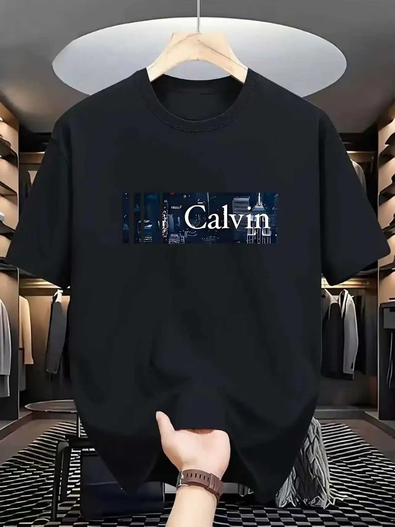 Men's Graphic T-Shirts - Casual crew neck, short sleeves, summer essentials, fashionable prints, comfortable clothing | Modern