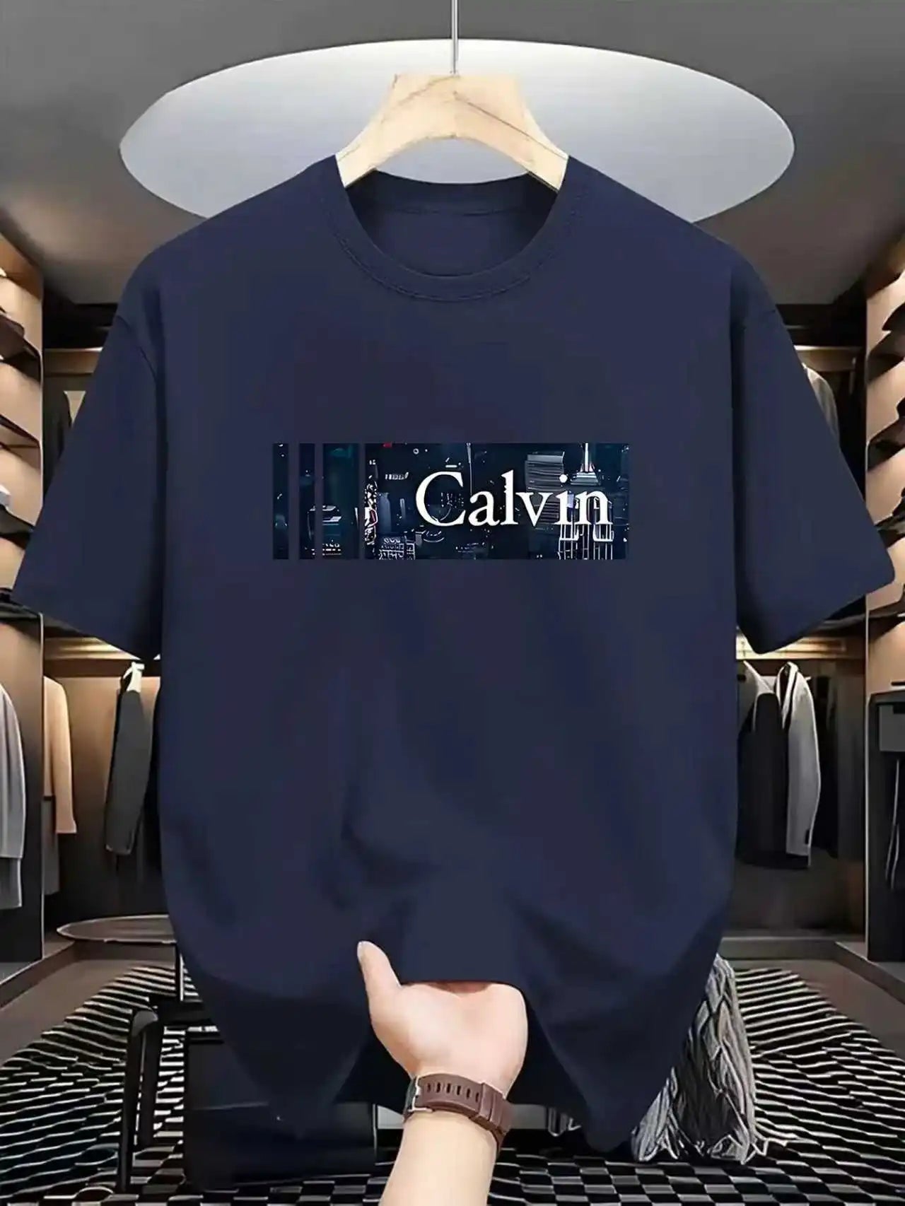 Men's Graphic T-Shirts - Casual crew neck, short sleeves, summer essentials, fashionable prints, comfortable clothing | Modern